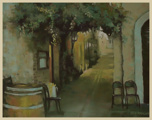 Civitella At Sunset