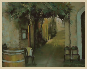 Civitella At Sunset