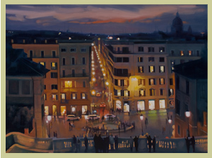 View From The Spanish Steps